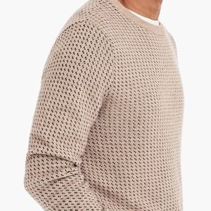 J. Crew Rugged Merino Wool Bird's Sweater